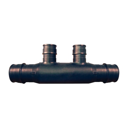 Apollo Apollo Expansion PEX / Pex A 3/4 in. Expansion PEX in to X 1/2 in. D PEX Plastic 2 Port Manifold EPXM2PTO